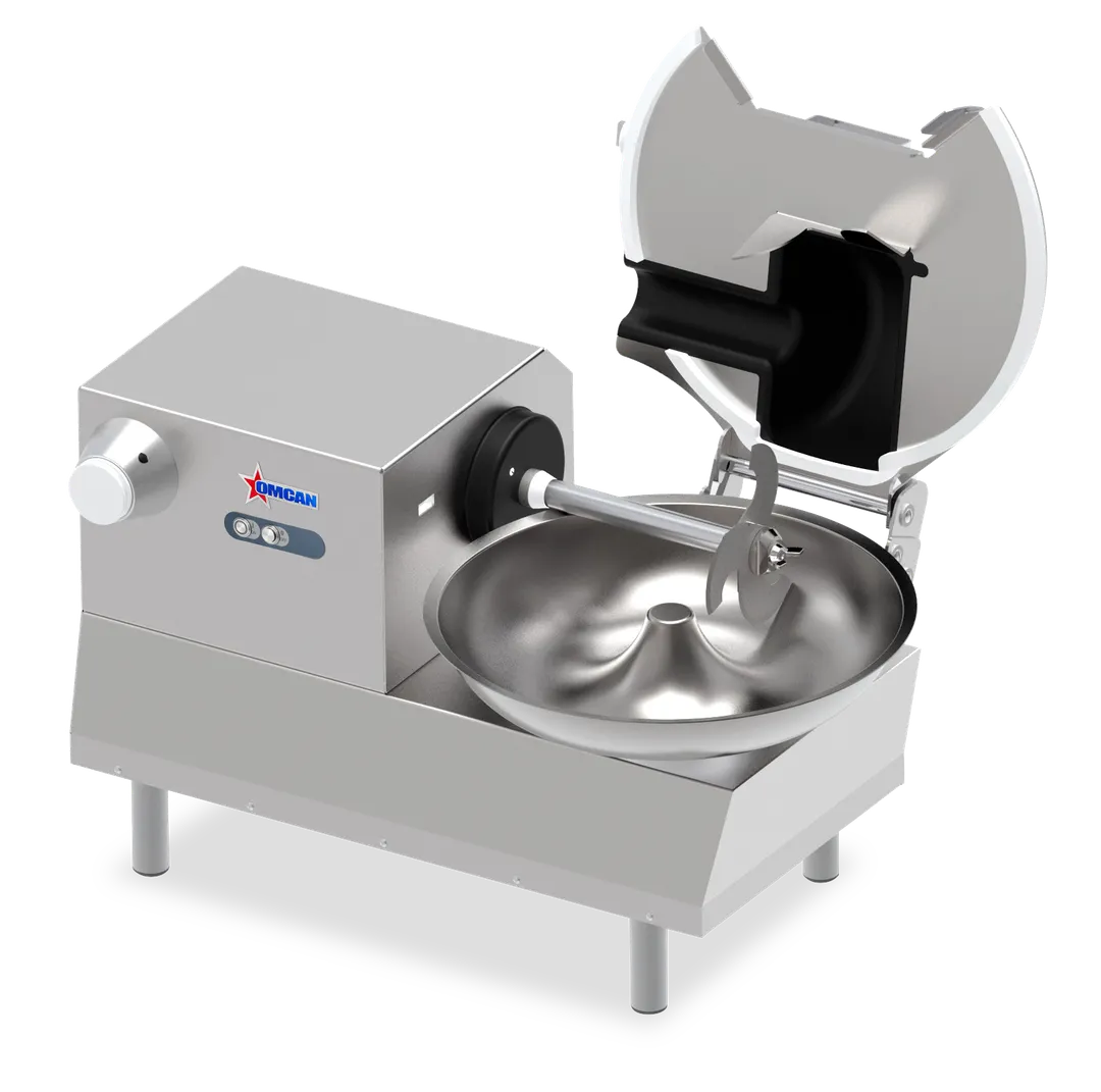 Omcan USA 47776 (Fp-It-0012) Bowl Cutter, Horizontal, 20 Lb. Bowl Capacity