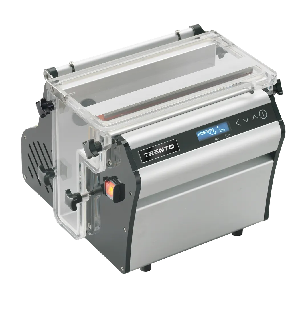 Omcan USA 48246 Trento Vertical Vacuum Packaging Machine, Single Chamber, 12" Seal Bar, Countertop, 850W, 110-120V