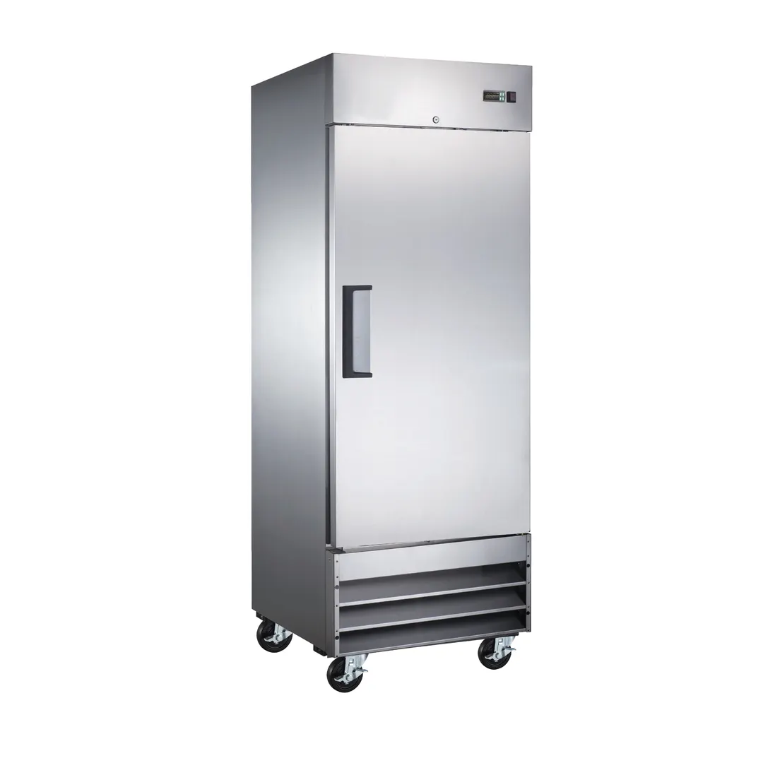 Omcan USA 50024 29" 1-Section Reach-In Refrigerator w/ Solid Door, Bottom Mount, 23 cu. ft.