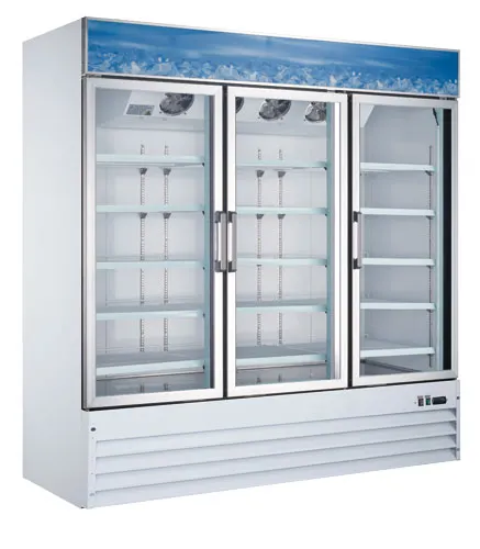 Omcan USA 50087 31" Freezer Display, 52.3 cu ft, Steel Exterior, 2‑3/4 HP Compressor, LED Light