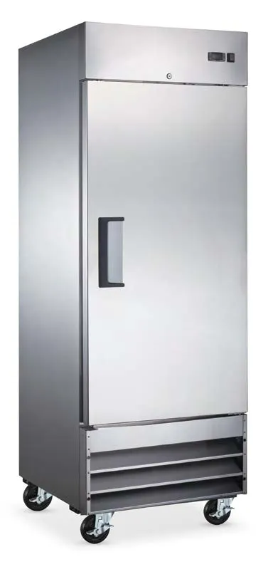 Omcan USA 59024 One Section Reach-In Refrigerator w/ Solid Door, Bottom Mount, 20.5 cu. ft.