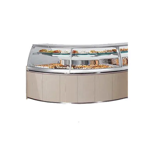 Oscartek CLASSIC II CIIDPC1700 67" Curved Refrigerated Deli Display Case