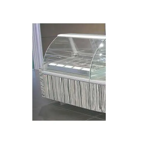 Oscartek CLASSIC II CIIG1700 67" Gelato/Ice Cream Dipping/Display Cabinet w/ Curved Sneeze Guard