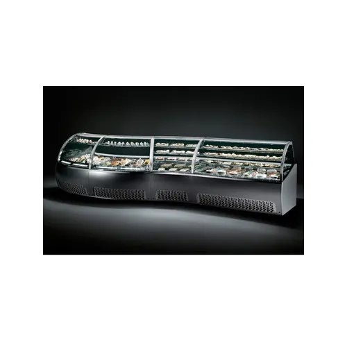 Oscartek CORA DP1610 63" Curved Refrigerated Deli Display Case