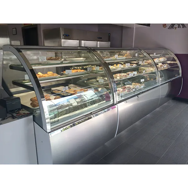 Oscartek CORA DPD1610 63" Curved Refrigerated Deli Display Case