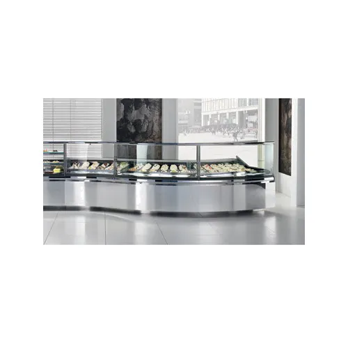 Oscartek DIAMOND 1 GC30 39" Gelato/Ice Cream Dipping/Display Cabinet w/ Curved Sneeze Guard