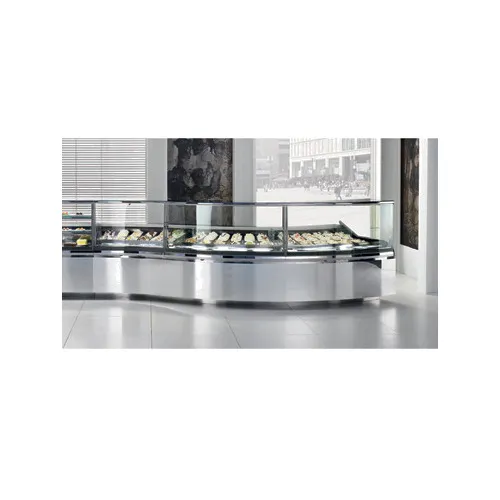 Oscartek DIAMOND 2 GA30 62" Gelato/Ice Cream Dipping/Display Cabinet w/ Sneeze Guard