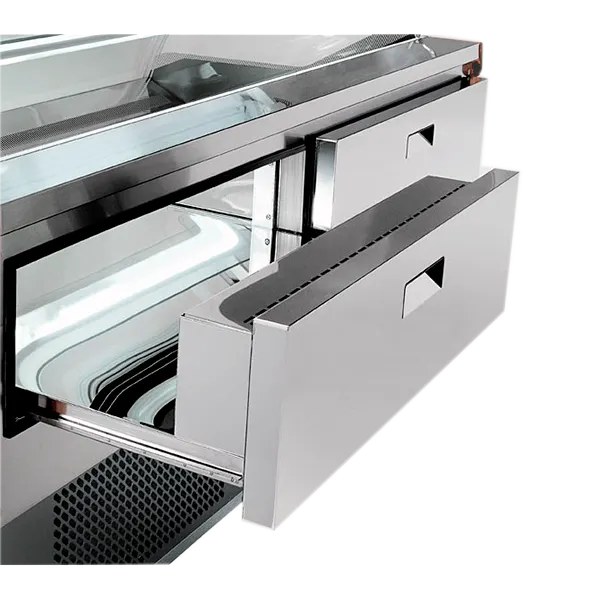 Oscartek DIAMOND 3 DPD1610 63" Flat Refrigerated Deli Display Case