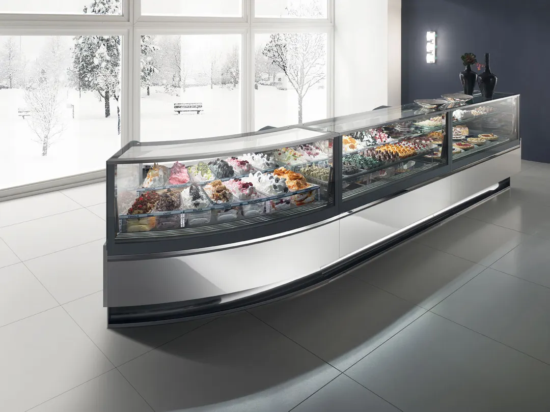 Oscartek DIAMOND PRO 2 DF1150 45" Flat Refrigerated Deli Display Case
