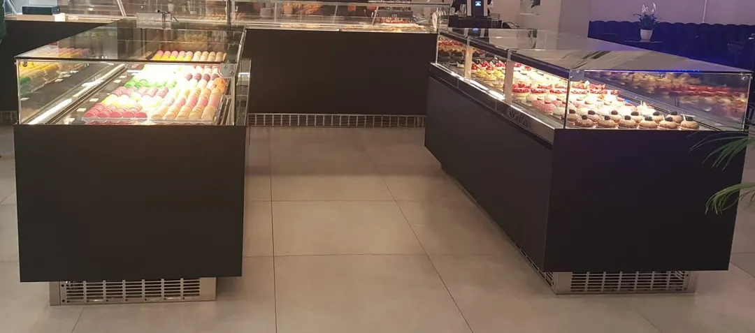 Oscartek GEM DP1300 51" Flat Refrigerated Deli Display Case