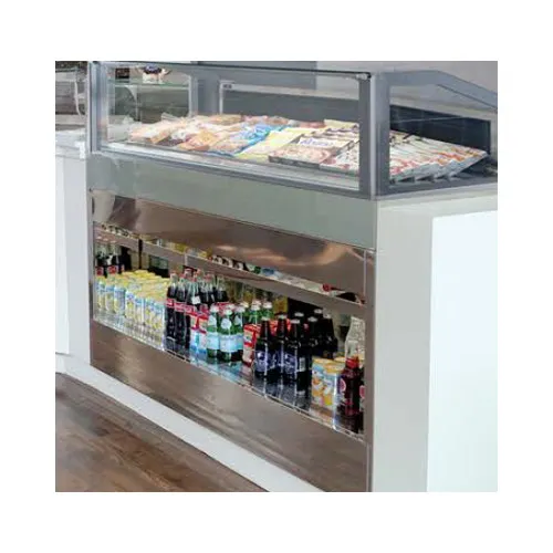 Oscartek LA CROSSE COMBI 1650 67" Self Service Flat Refrigerated Deli Display Case