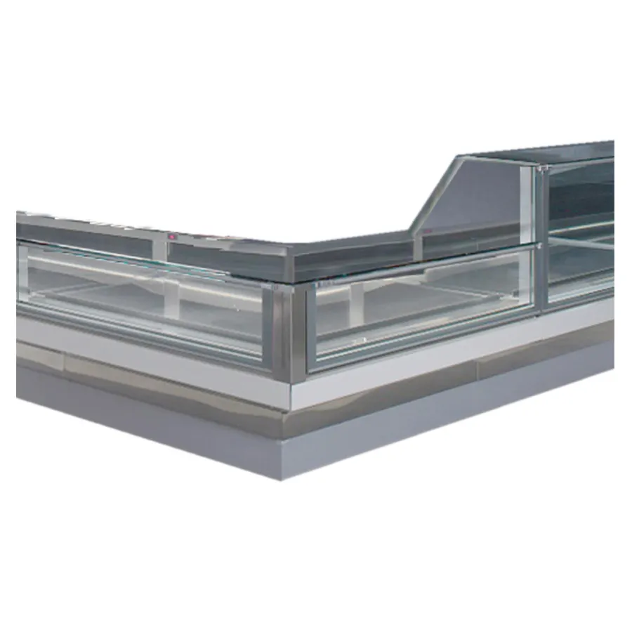 Oscartek LA CROSSE SS A1 A90 64" Open Refrigerated Deli Display Case