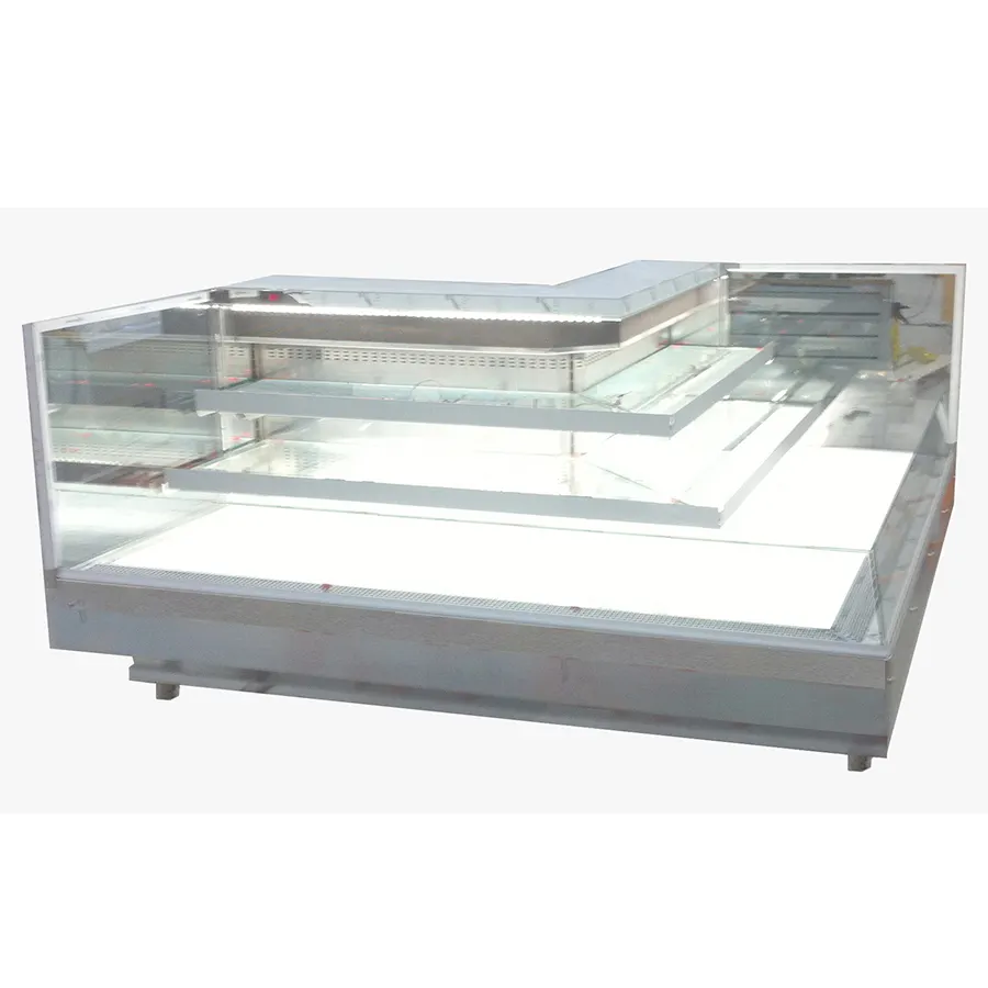 Oscartek LA CROSSE SS A2 A90 65" Open Refrigerated Deli Display Case