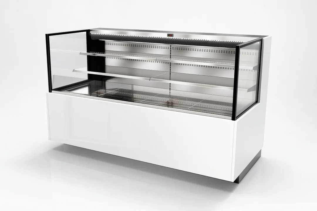 Oscartek MURO H12-1 1000 39" Self Serve Air Screen Refrigeration Merchandiser, Stainless Steel