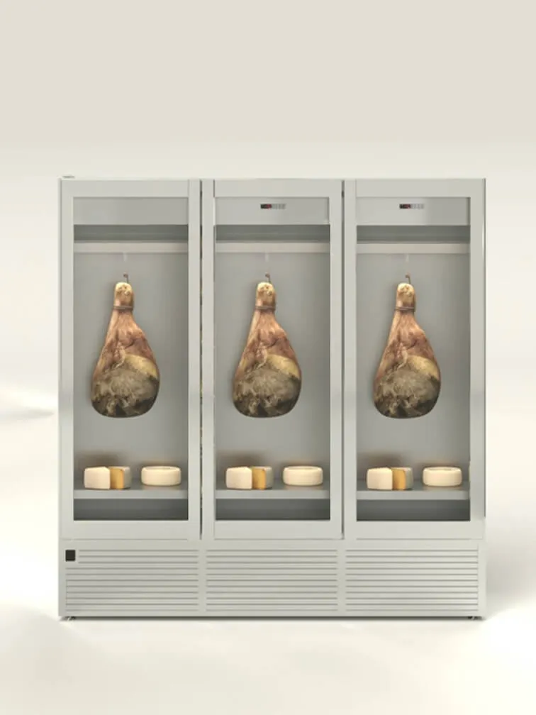 Oscartek PROVINO I CC2800 110" Curved Refrigerated Deli Display Case