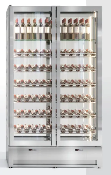 Oscartek PROVINO II W700 28" Glass Door Wine Merchandiser, Single Temperature