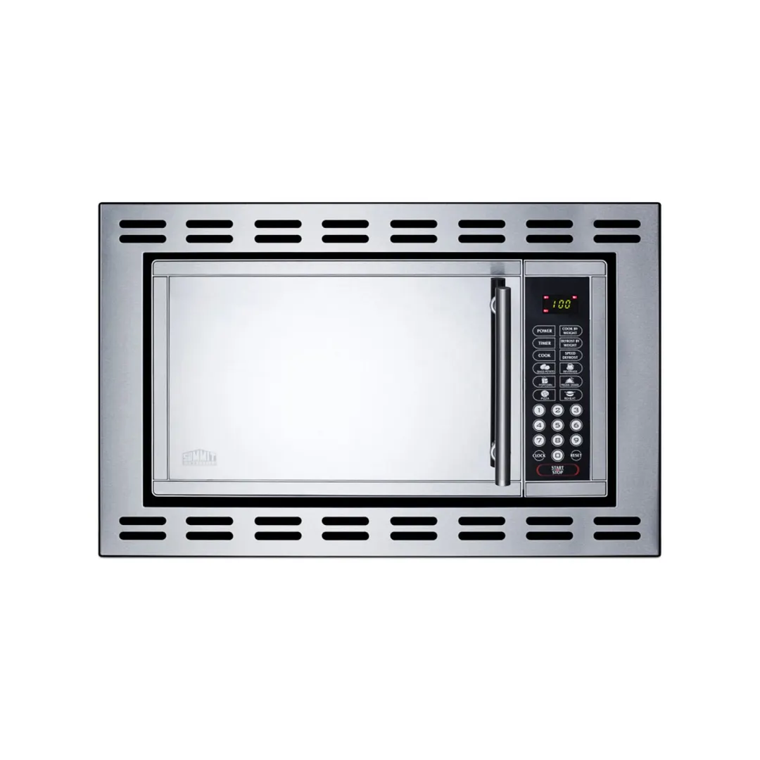 Summit OTR24 900 Watts Built-in Microwave Oven, 0.9 cu. ft.