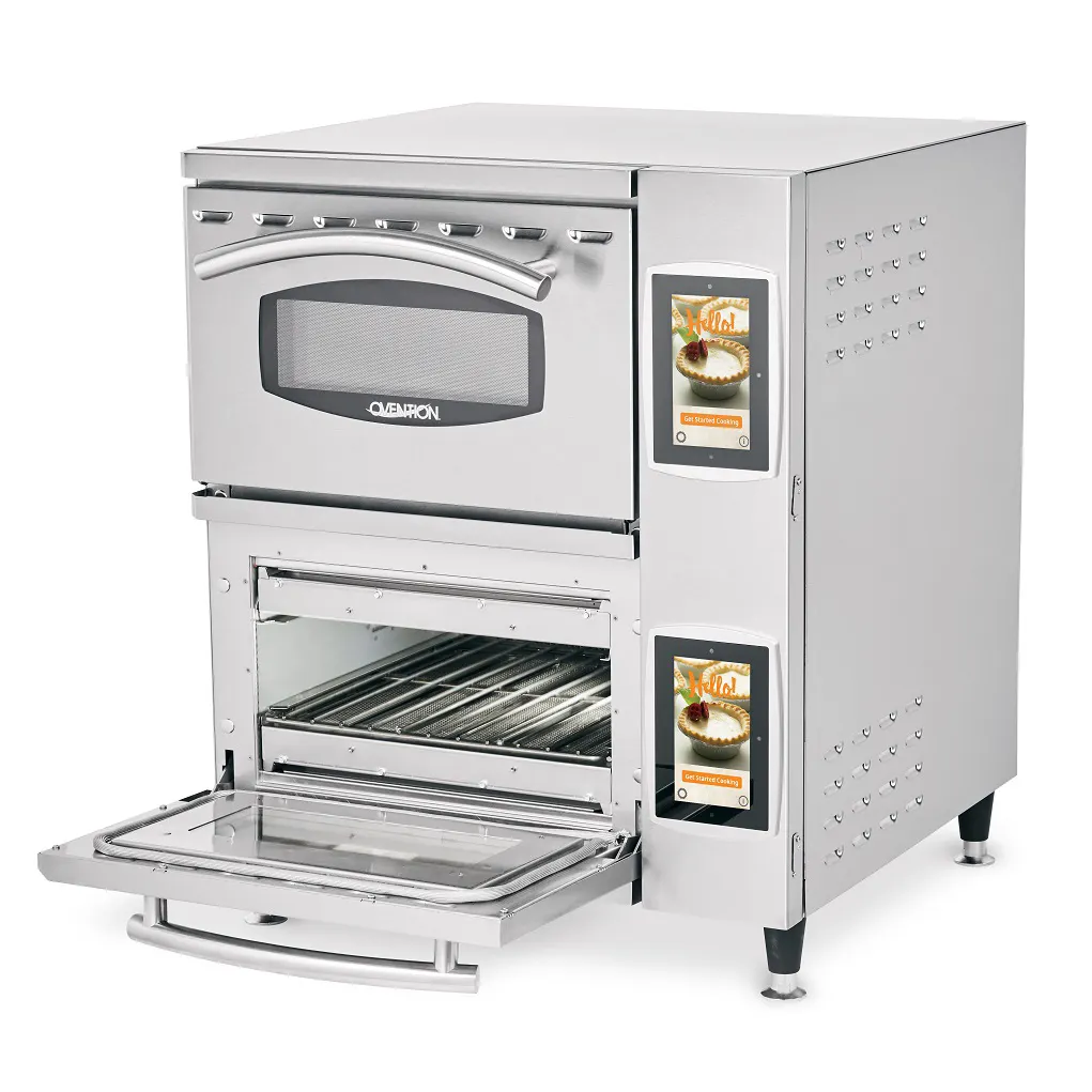 Ovention DOUBLE MILO MILO2-16 Electric Convection Oven w/ 2 Decks, Touch Controls, Ventless
