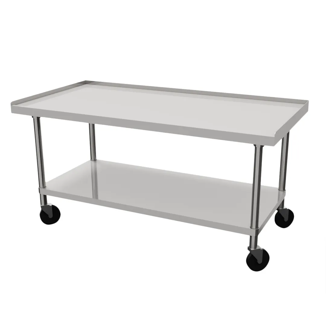 Ovention OV-STND-3060 Equipment Stand, 30"H X 60"W, No-Drip V-Edge On Front