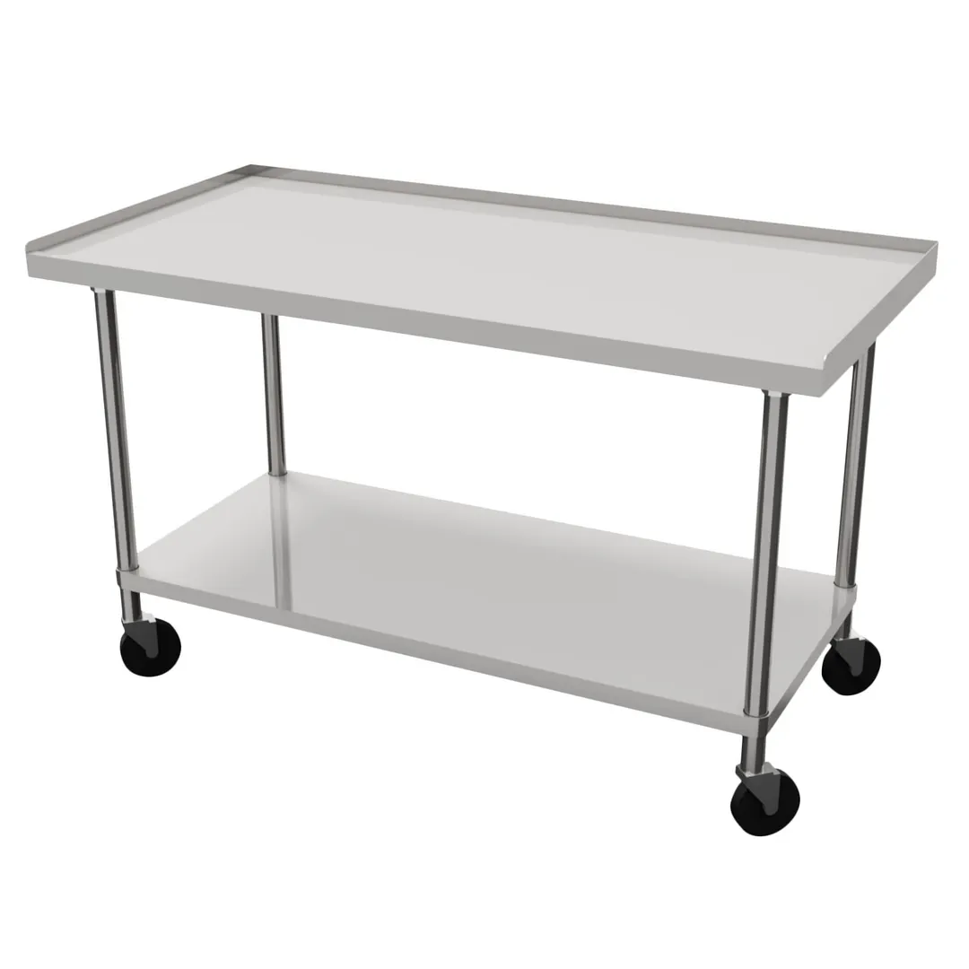 Ovention OV-STND-3660 Equipment Stand, 36"H X 60"W, No-Drip V-Edge On Front