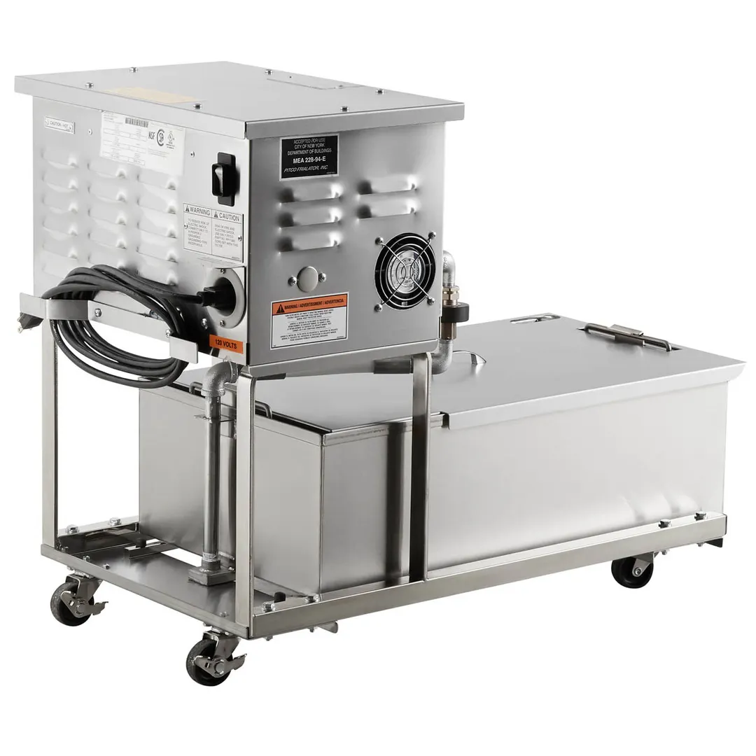 Pitco P14 Portable Commerical Fryer Oil Filter Machine , 55 lbs Oil Capacity