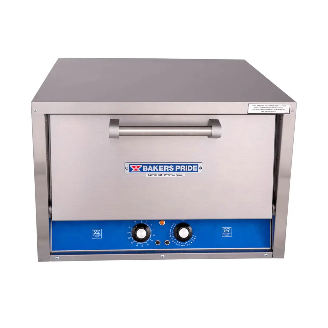 Bakers Pride P22-BL 26" Electric Countertop Pizza Bake Oven w/ 2 Decks, Thermostatic Controls