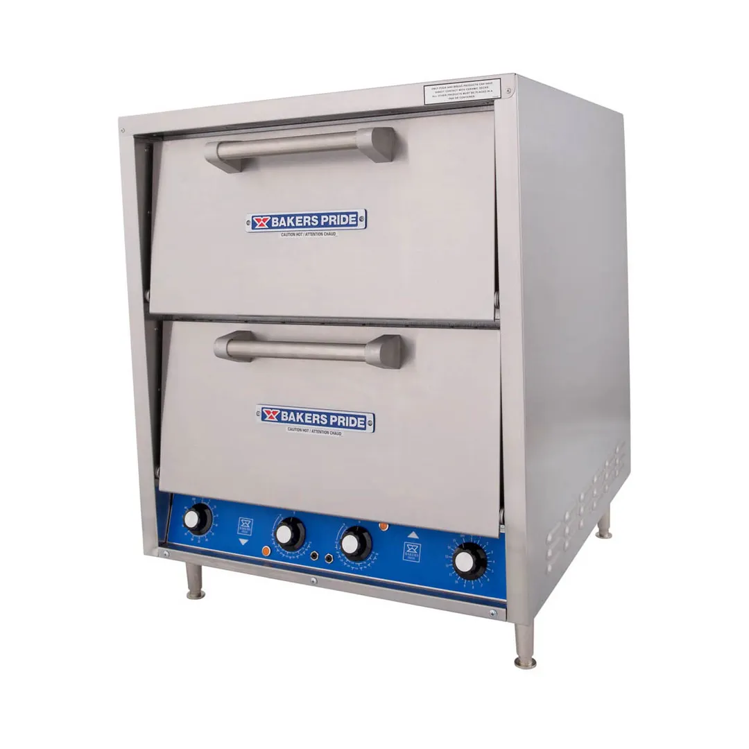 Bakers Pride P46S 26" Electric Countertop Pizza Bake Oven w/ 2 Decks, Thermostatic Controls