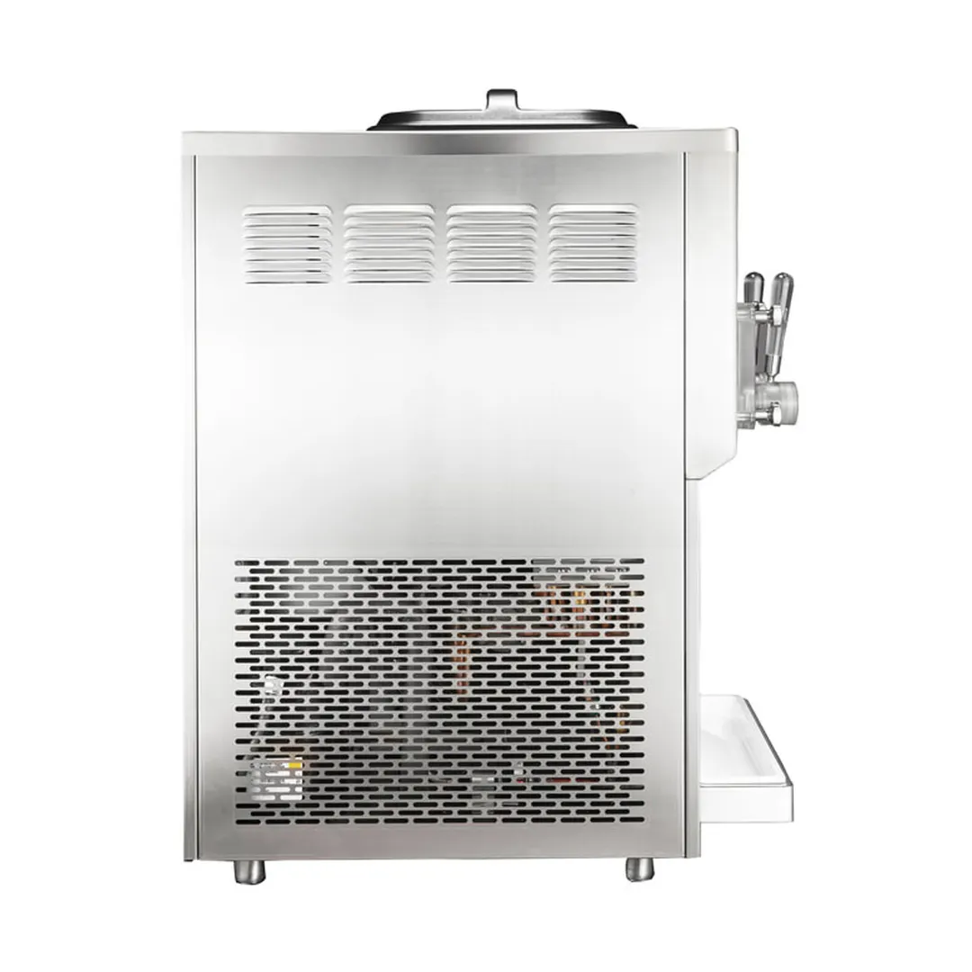 Pasmo S727A2 Slush & Milkshake Machine, 2‑Flavor, Dual 24 L Hoppers, 8 L Cylinder, 1500 W R290, Low‑Mix Alarm, 220 V