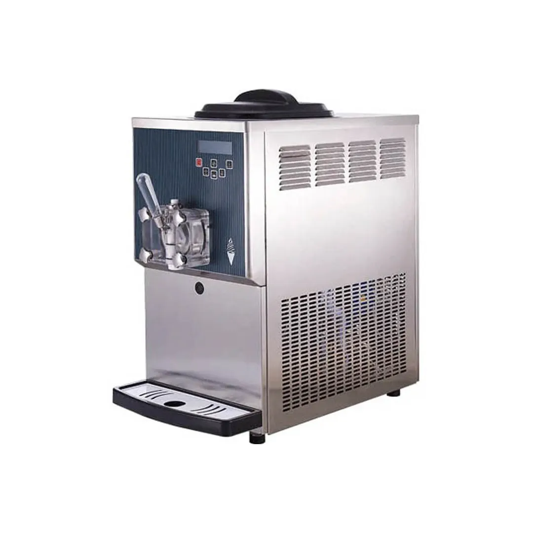 Pasmo S930TAP2 Countertop Soft Serve Ice Cream Machine, 1 Flavor, 40L/Hr, Stainless Steel, Air Cooled, 380v/60/1-ph, 1.5kW