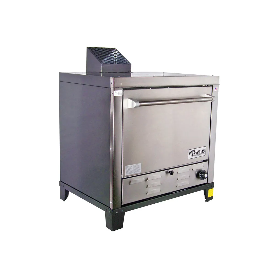 Peerless C131P 30" Countertop Gas Pizza Oven with (4) Decks, Single Stack, 30.000 BTU