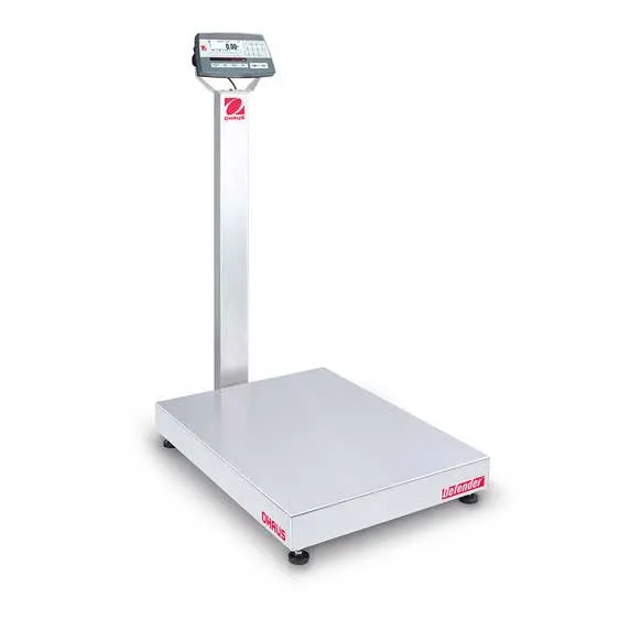 Penn Scale D52XW125RQL2 - Ohaus Defender 5000, 250 lb Capacity, 18"x18" Stainless Platform, Digital, Legal