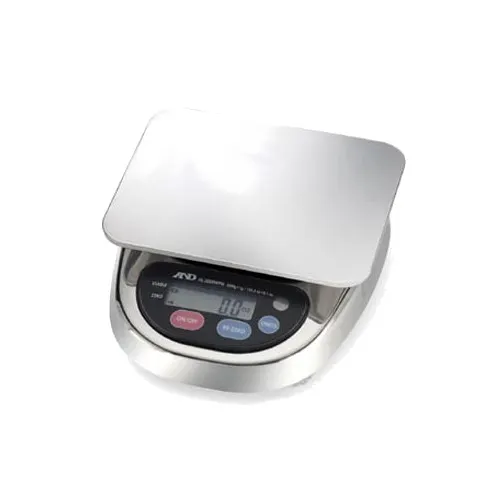 Penn Scale HL-3000LWPN Portion Scale, 3000g/6.6lb Capacity, 1g Accuracy, 5" Square Pan, 7-Segment LCD, Battery