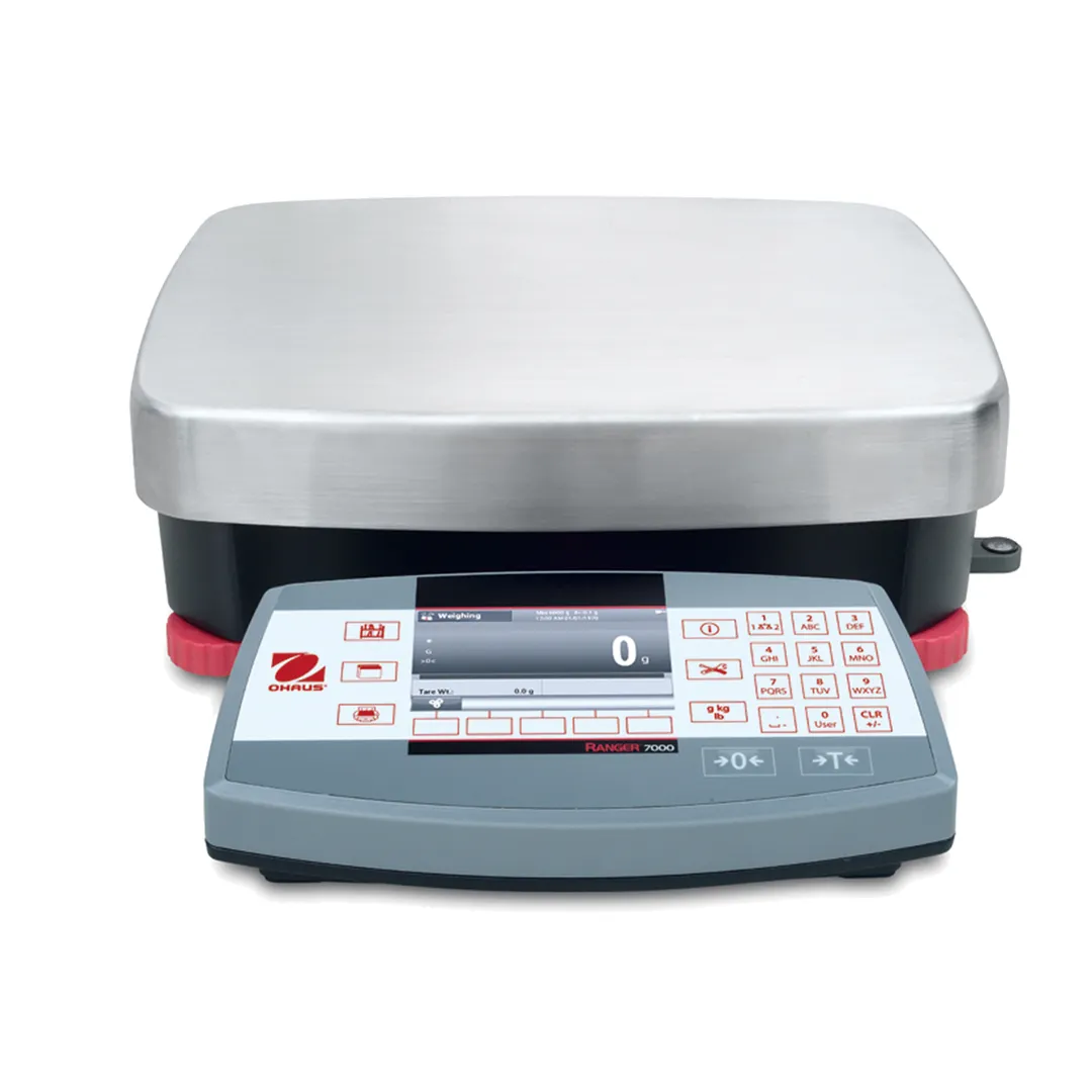 Penn Scale R71MD6 - Ohaus Ranger 7000 Bench Scale, 10-29 lb Capacity, 11"x11" Steel Platform, IP54 Housing