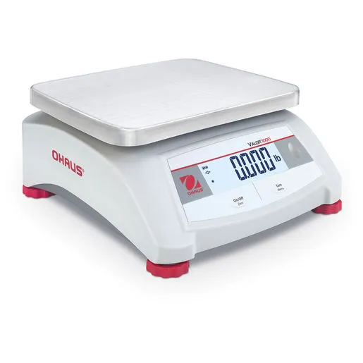Penn Scale V12P3 - Ohaus Valor 1000 Bench Scale 9-5/8" x 7-1/2" Stainless Steel Pan 1-9 lb Capacity 0.001 lb