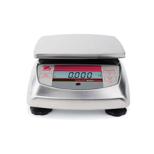 Penn Scale V31XH2 - Ohaus Valor 3000 Xtreme Portion Scale, 1-9 lb, 5-3/4"×6-1/4" Steel Pan, 0.0005 lb Precision