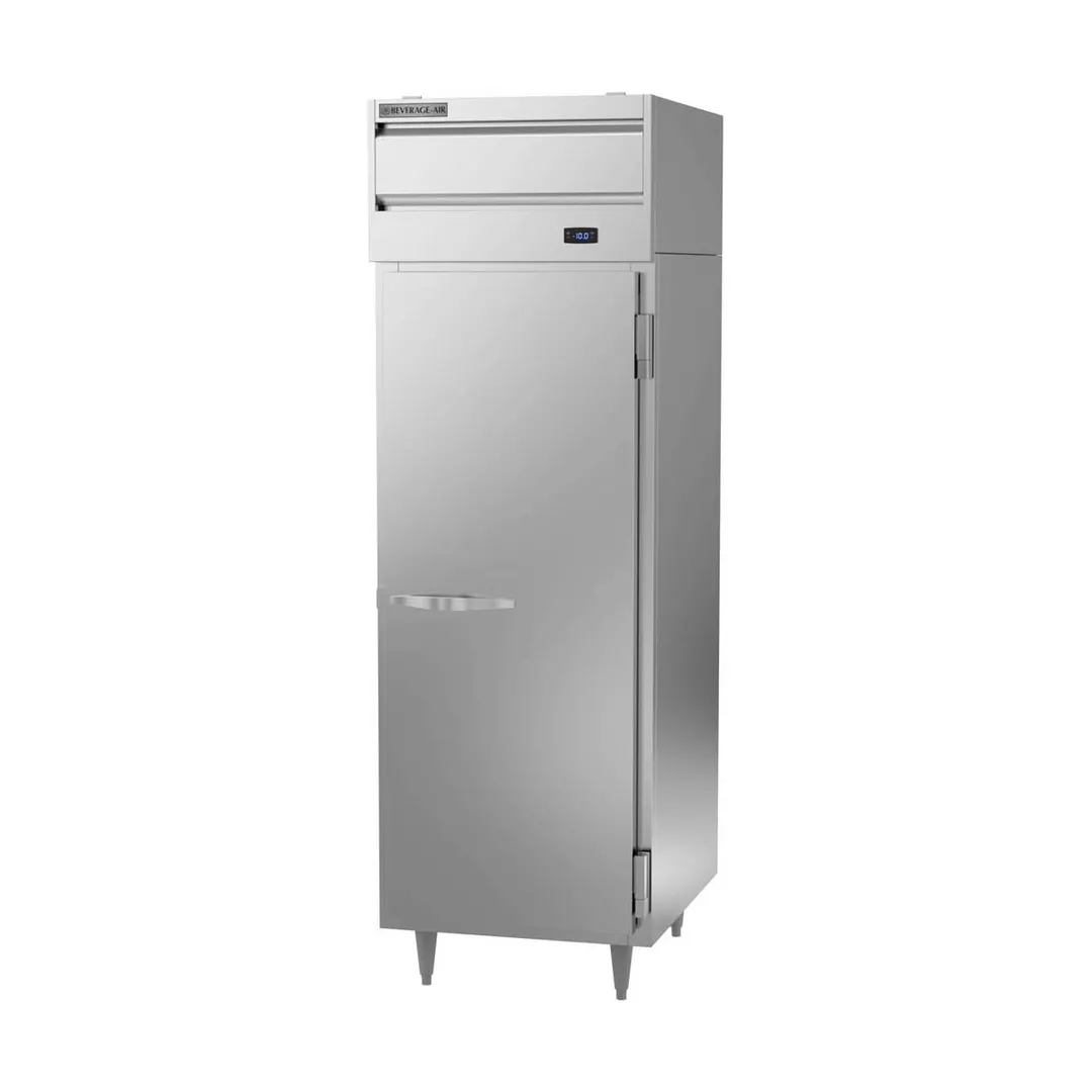 Beverage Air PF1HC-1AS 26" One Section Reach-In Freezer w/ Solid Door, Aluminum Interior, 21 cu. ft.