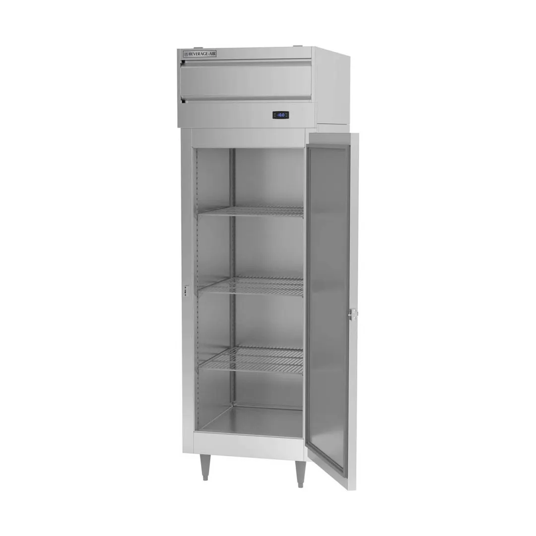 Beverage Air PF1HC-1AS 26" One Section Reach-In Freezer w/ Solid Door, Aluminum Interior, 21 cu. ft.