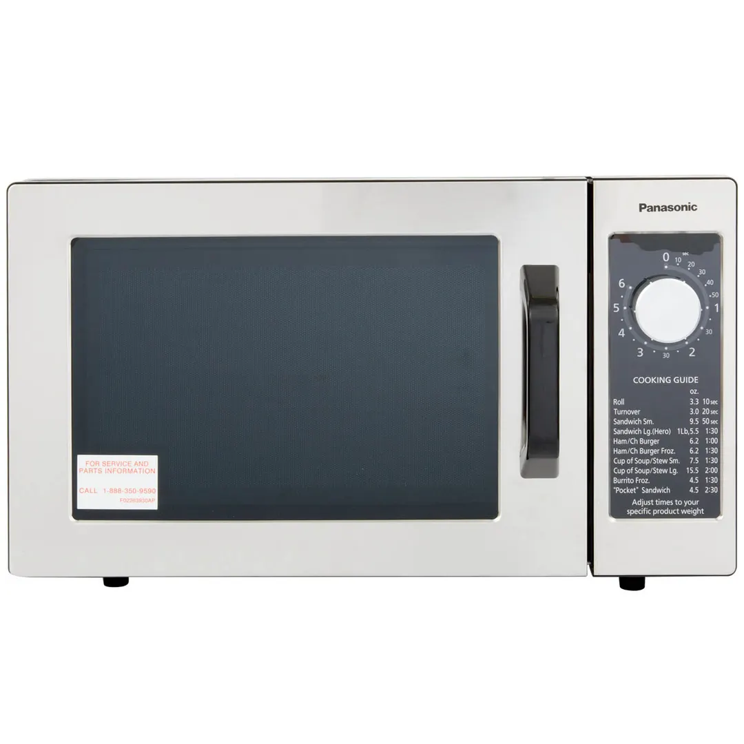 Panasonic NE-1025F PRO Microwave Oven, 1000 Watts, Stainless Steel