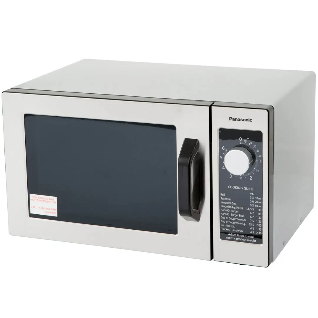 Panasonic NE-1025F PRO Microwave Oven, 1000 Watts, Stainless Steel