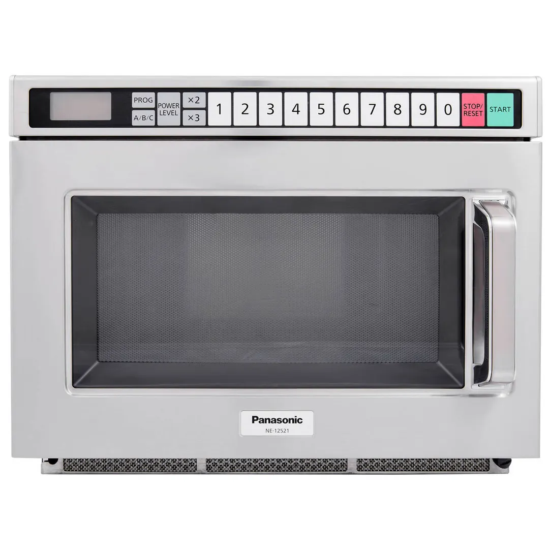 Panasonic NE-12521 1200 Watts Commercial Microwave Oven, 0.6 cu. ft.
