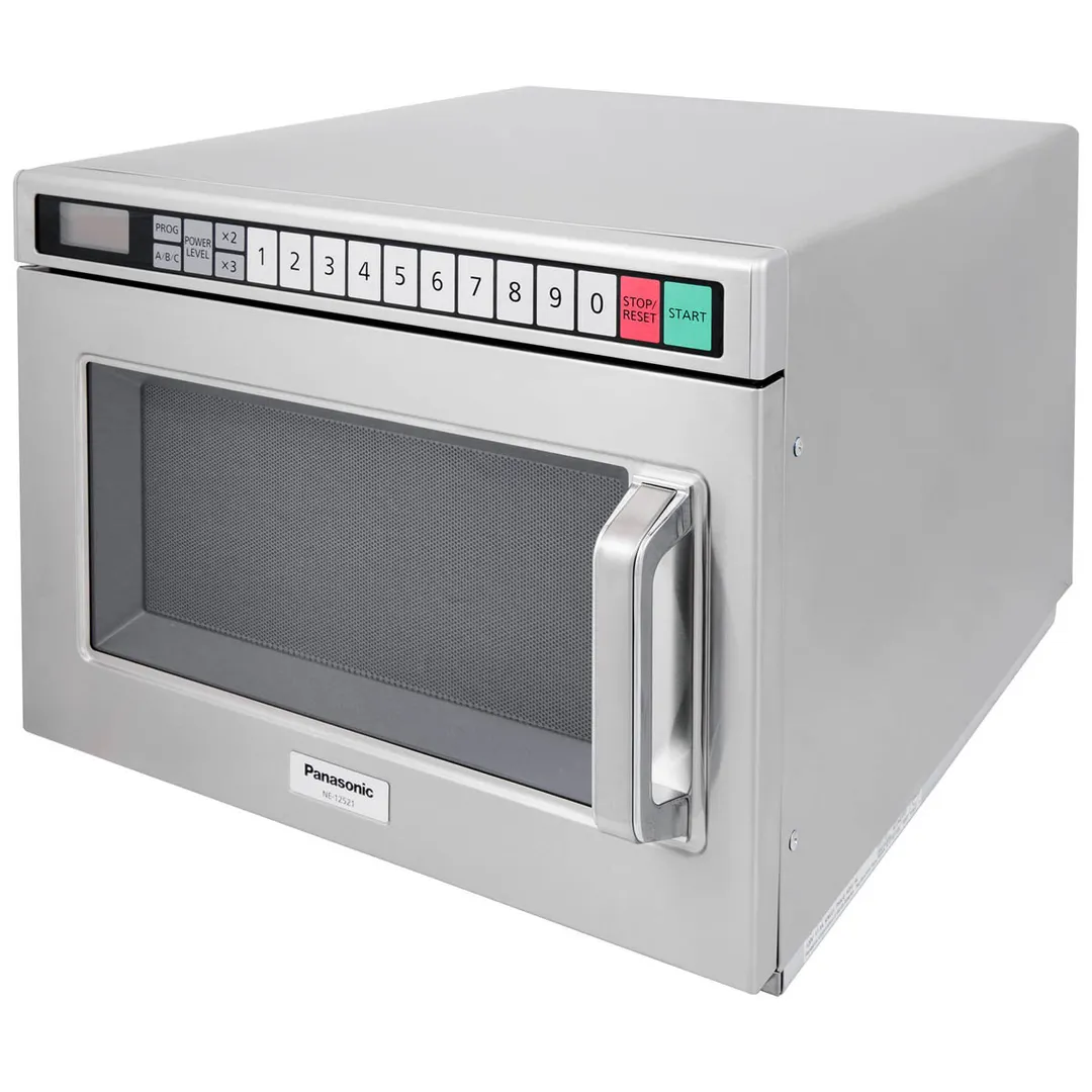 Panasonic NE-12521 1200 Watts Commercial Microwave Oven, 0.6 cu. ft.