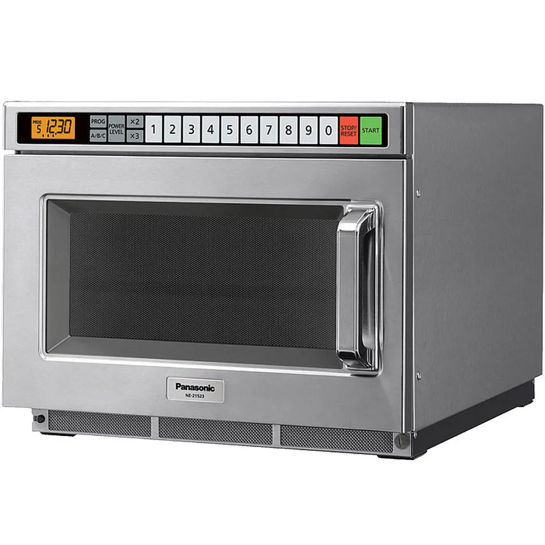 Panasonic NE-21523 2100 Watts Commercial Microwave Oven, 0.6 cu. ft.