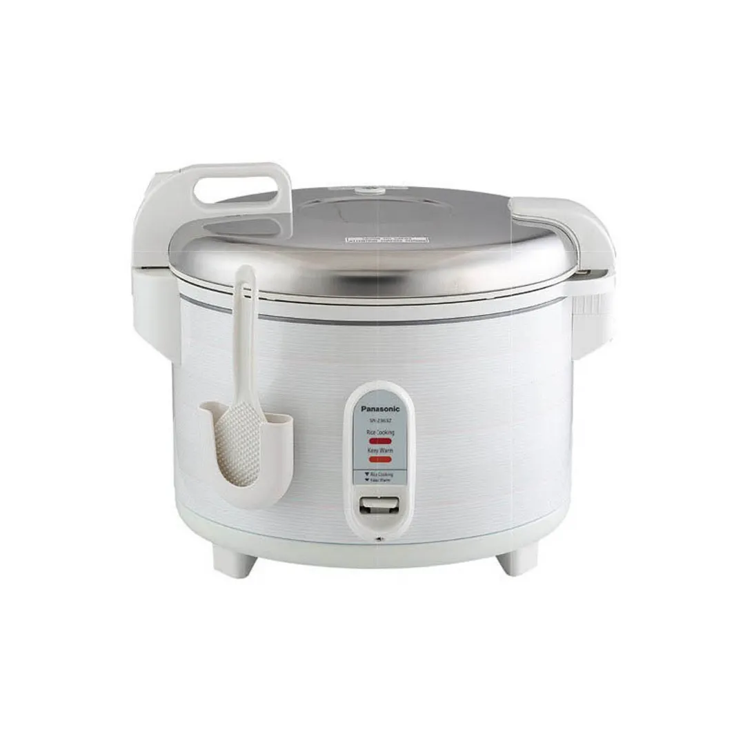 Panasonic SR-2363ZW Commercial Rice Cooker/Warmer, 40 Cups, 120V, 1400W