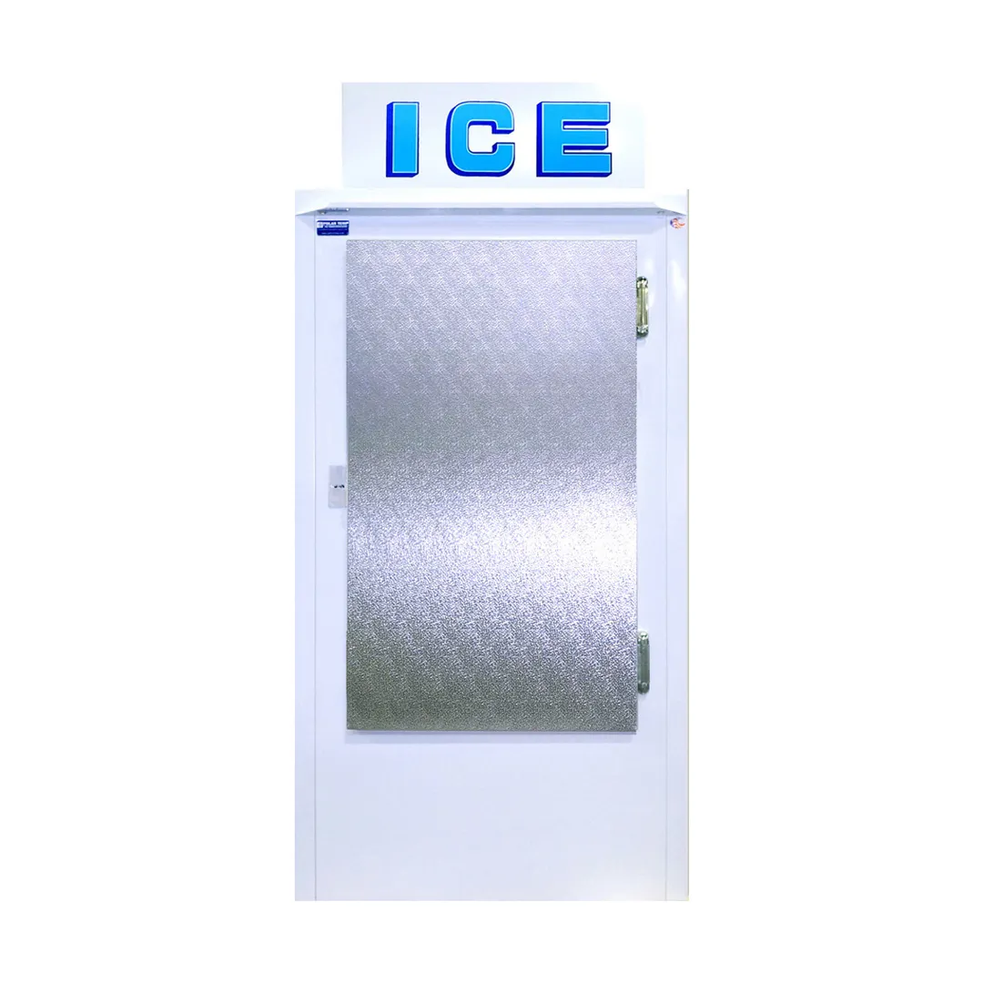 Polar Temp 300CW 36" Outdoor Ice Merchandiser w/ Solid Door, Cold Wall, 30 cu. ft.