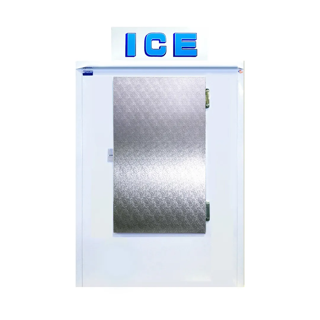 Polar Temp 420CWX 48" Exportable Outdoor Ice Merchandiser w/ Solid Door, Cold Wall, 42 cu. ft.
