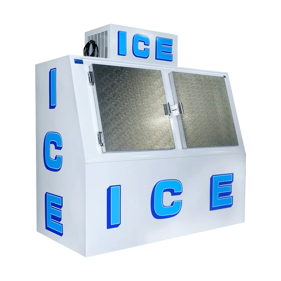 Polar Temp 600AD 70" Outdoor Ice Merchandiser w/ Solid Door, Auto Defrost, 60 cu. ft.