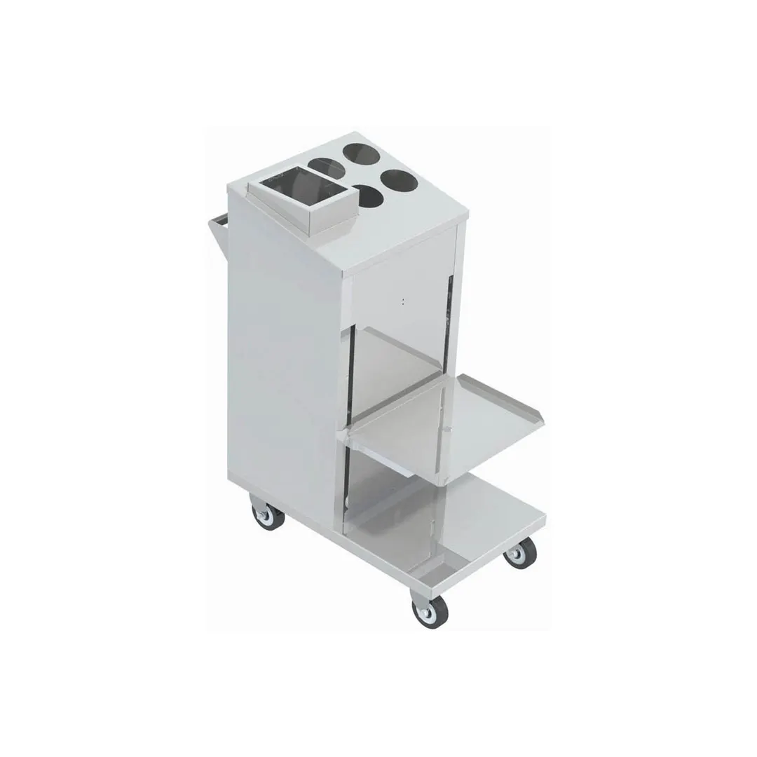Piper Products 1ATCA-SN Tray, Silverware & Napkin Dispenser, Cantilever Style