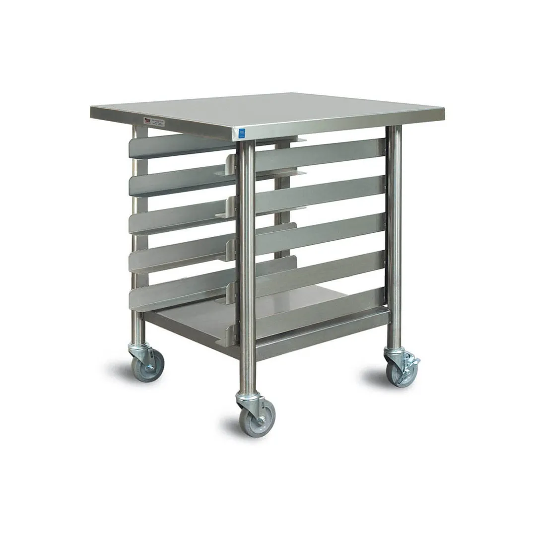Piper Products 331-3424 Slicer Stand, Mobile, Open Base with Pan Rack
