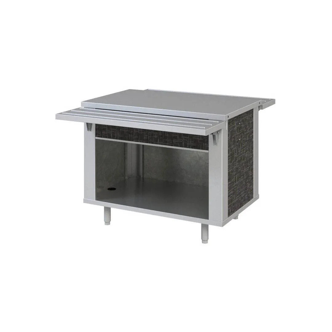 Piper Products 3STSL 72" Elite Serving Counter, Solid Top