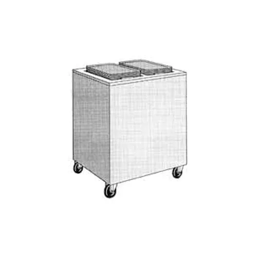 Piper Products AT-ST2 Tray Dispenser, Cabinet Style, Enclosed Base